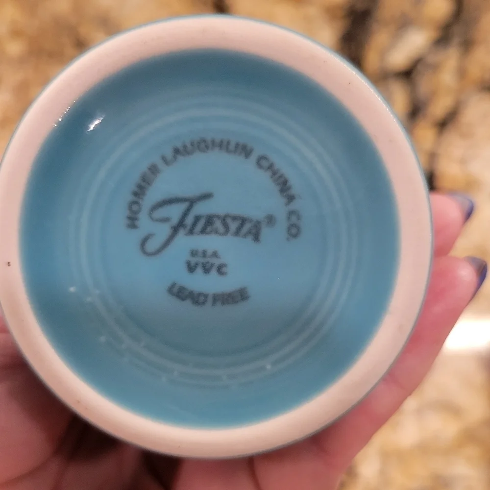 FIESTA WARE TURQUOISE 6 oz. JUICE TUMBLER Fiesta